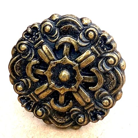 Vintage Brass Pull Handle D=32mm by Johy (ANTR-030)