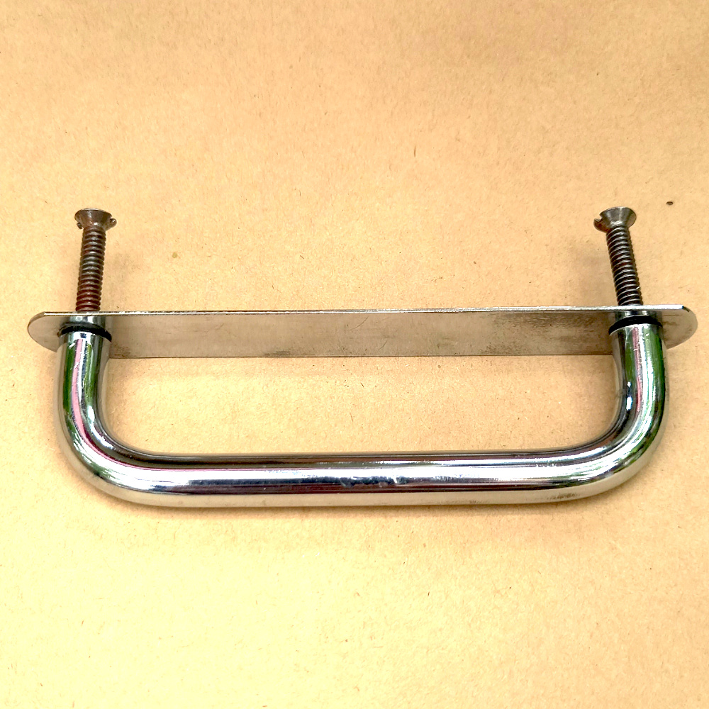 Tubular U-Shaped Pull Handle C/C=100mm with Back Plate (ANTR-037)