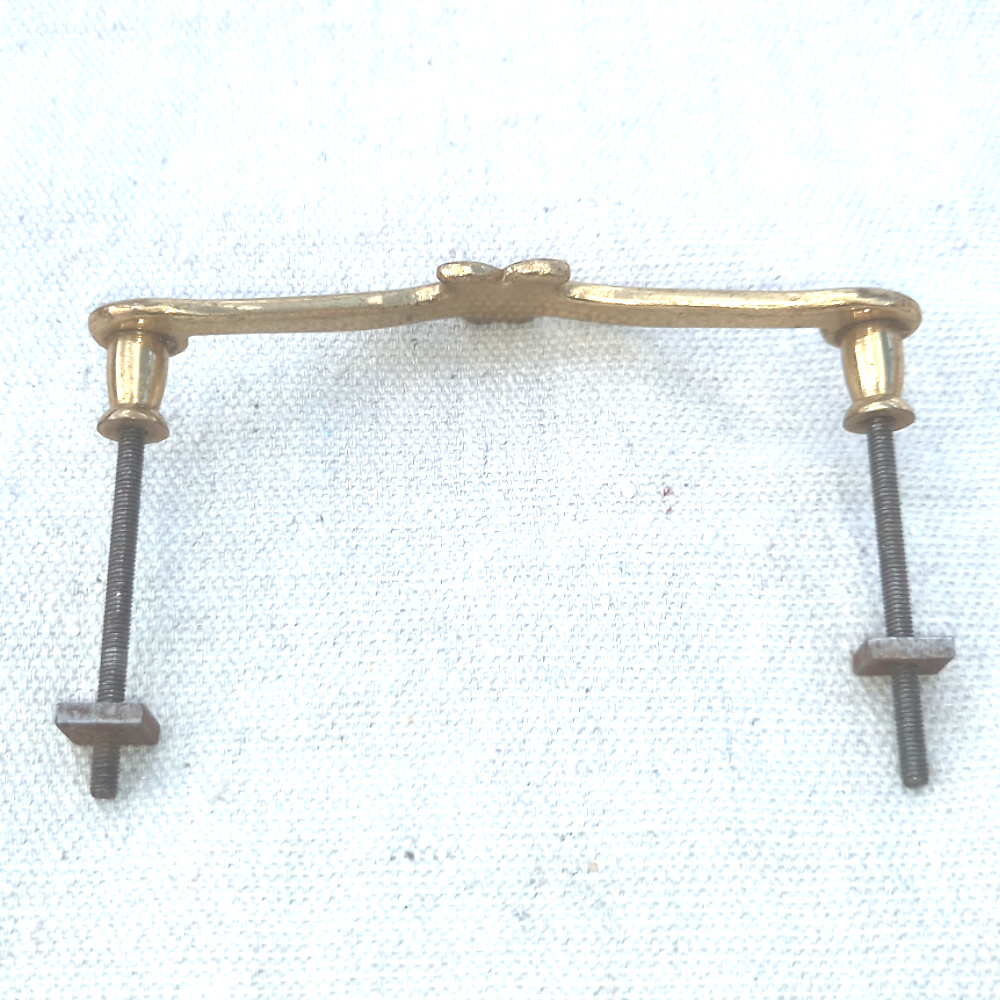 Retro Solid Decorative Brass Handle C/C=82mm (ANTR-042) - Image 3