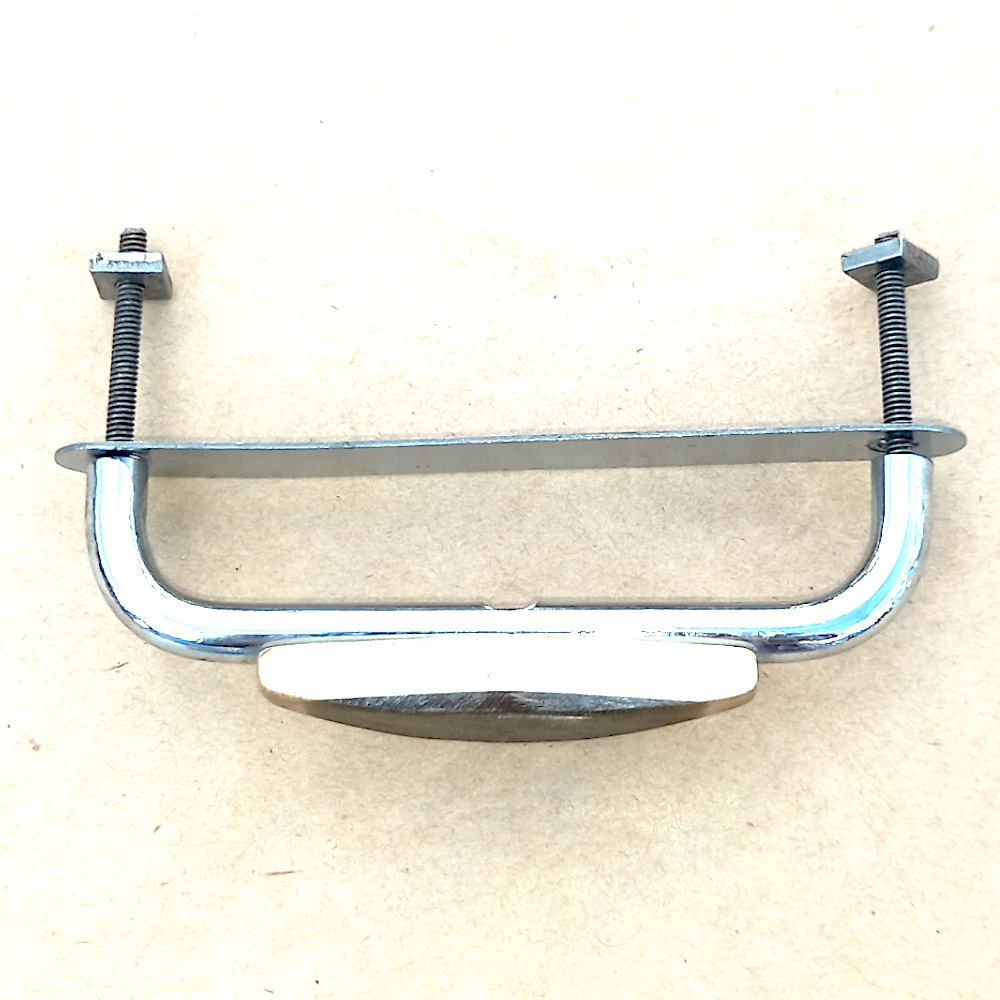 Art Deco Chrome/Bakelite Pull Handle C/C=83mm (ANTR-045) - Image 3