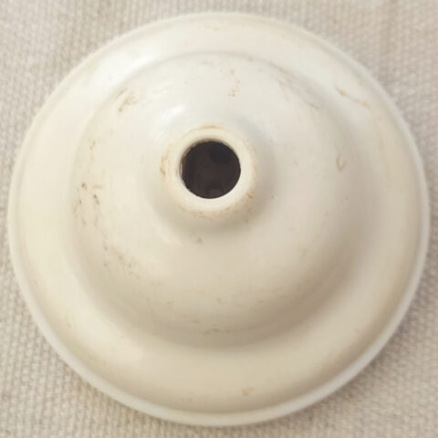 Bakelite Ceiling Lampholder White 5A 250V by PDL (ANTV-008)