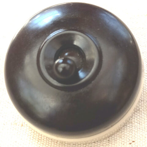 1920s Bakelite Ceramic Rocker Light Switch by Crabtree (ANTV-016)