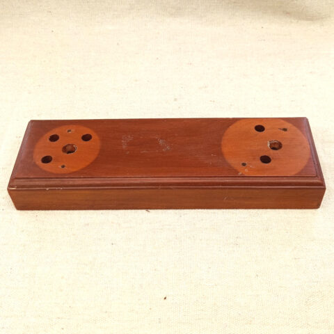 Vintage Wooden Mounting Block 72x226mm Rectangle (ANTV-018)