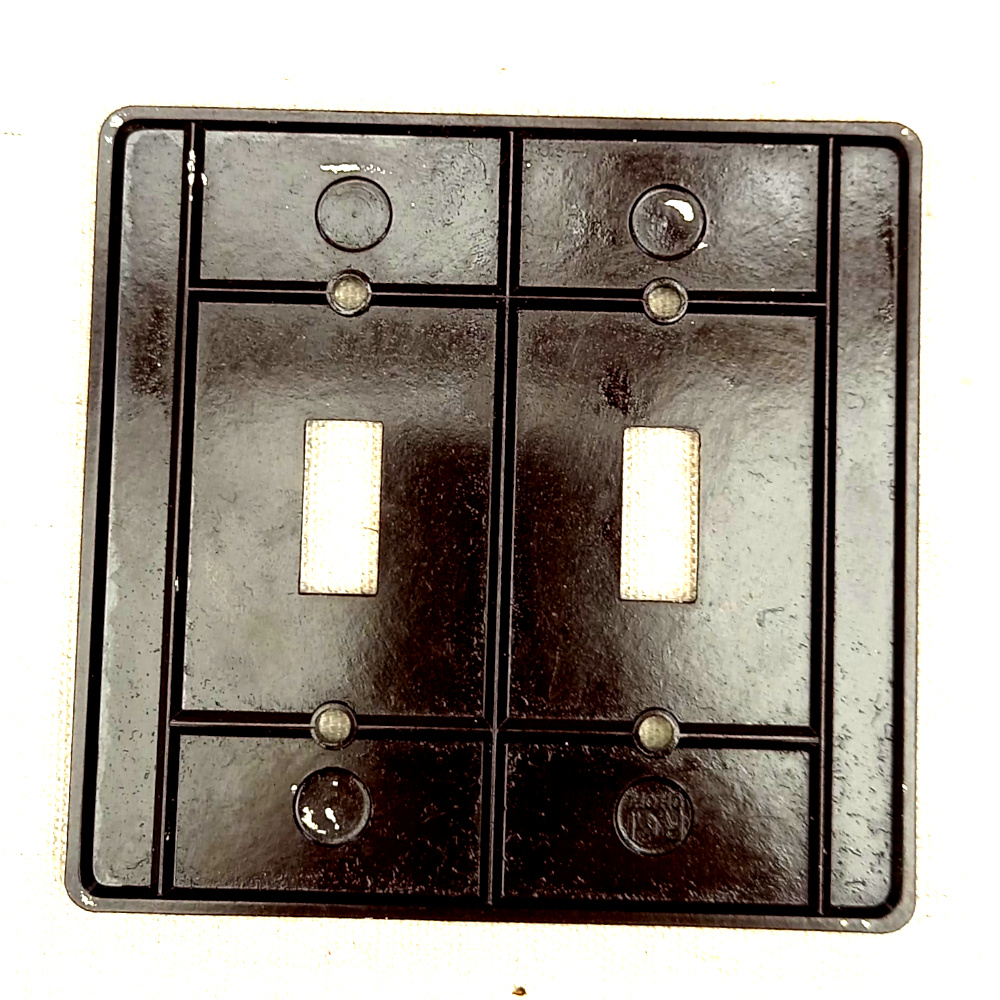 Art Deco Bakelite Switch Plate by R.K.I (ANTV-023) - Image 2