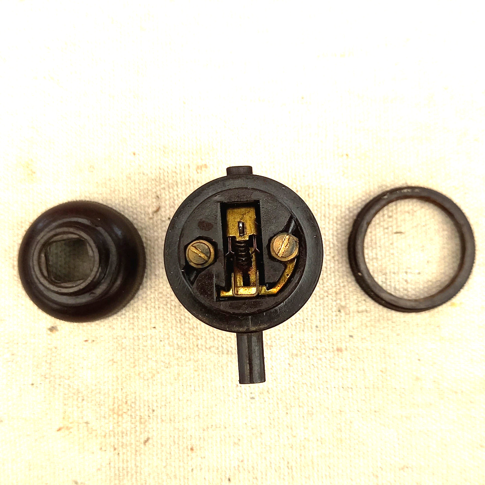 Bakelite Pendant Light Fitting with Switch by Agro (ANTV-035) - Image 4