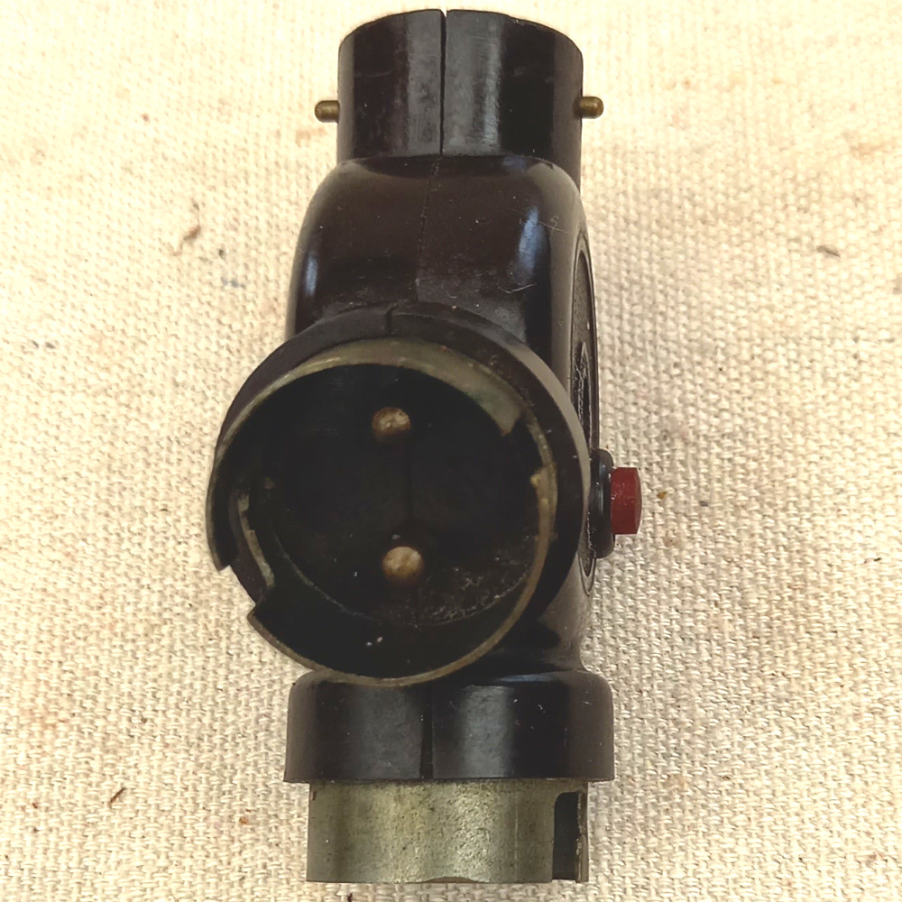 Bakelite Bayonet Adapter Double Socket by Goltone (ANTV-036) - Image 3