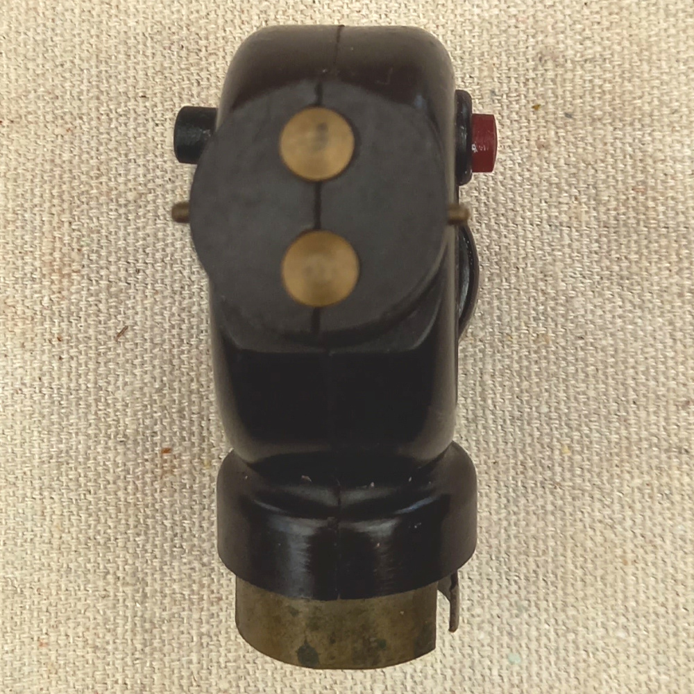 Bakelite Bayonet Adapter Double Socket by Goltone (ANTV-036) - Image 2