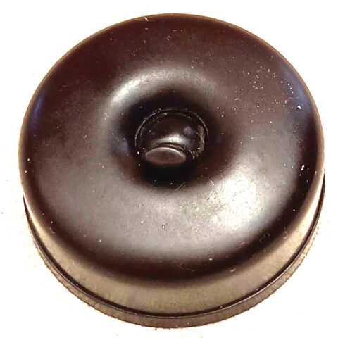 Bakelite Rocker Switch Brown 10A 240VAC by GEC (ANTV-044)