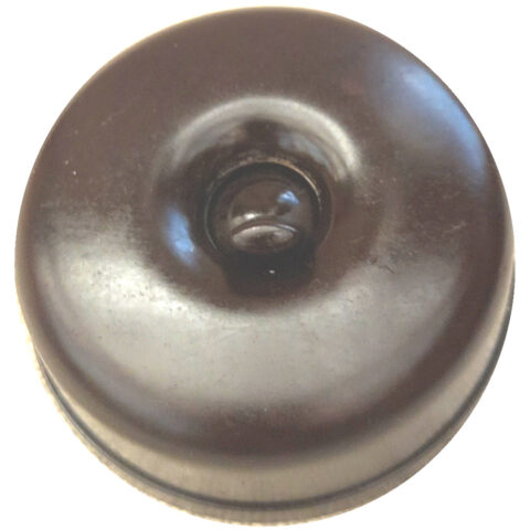 Bakelite Rocker Switch Brown 10A 240VAC by GEC (ANTV-044)
