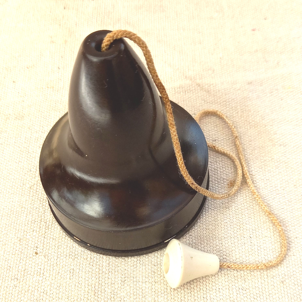Vintage Bakelite Ceiling Pull Switch 5A 250V by GEC (ANTV-054)