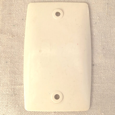Vintage Switch Cover Plate White by PDL (ANTV-065)