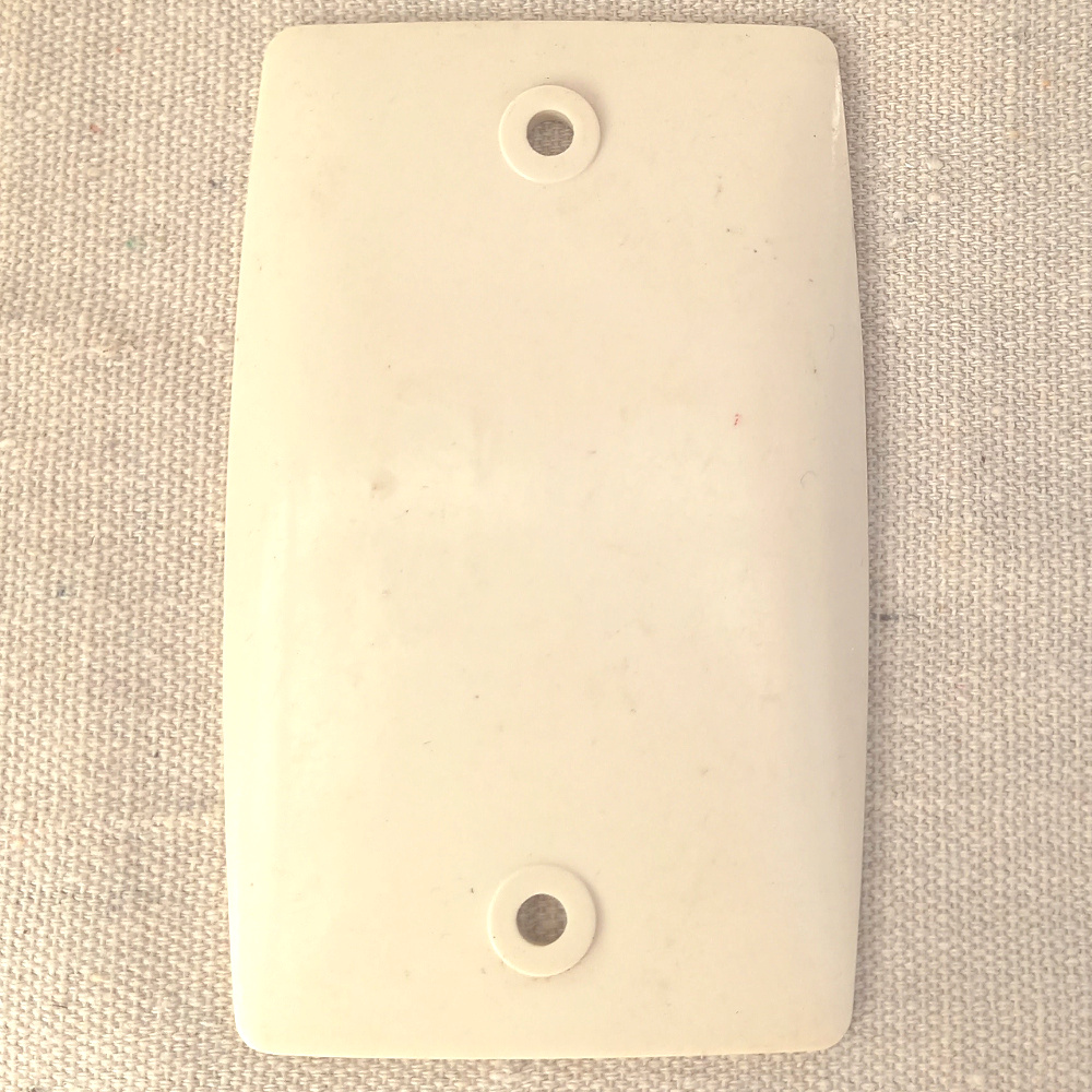 Vintage Switch Cover Plate White by PDL (ANTV-065)