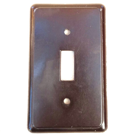 Vintage Bakelite Switch Plate by PDL (ANTV-82)