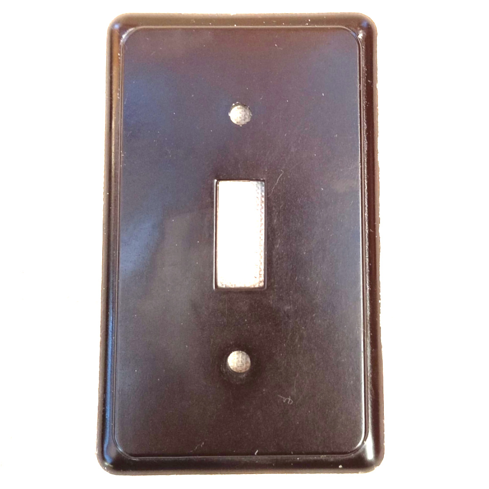 Vintage Bakelite Switch Plate by PDL (ANTV-82)