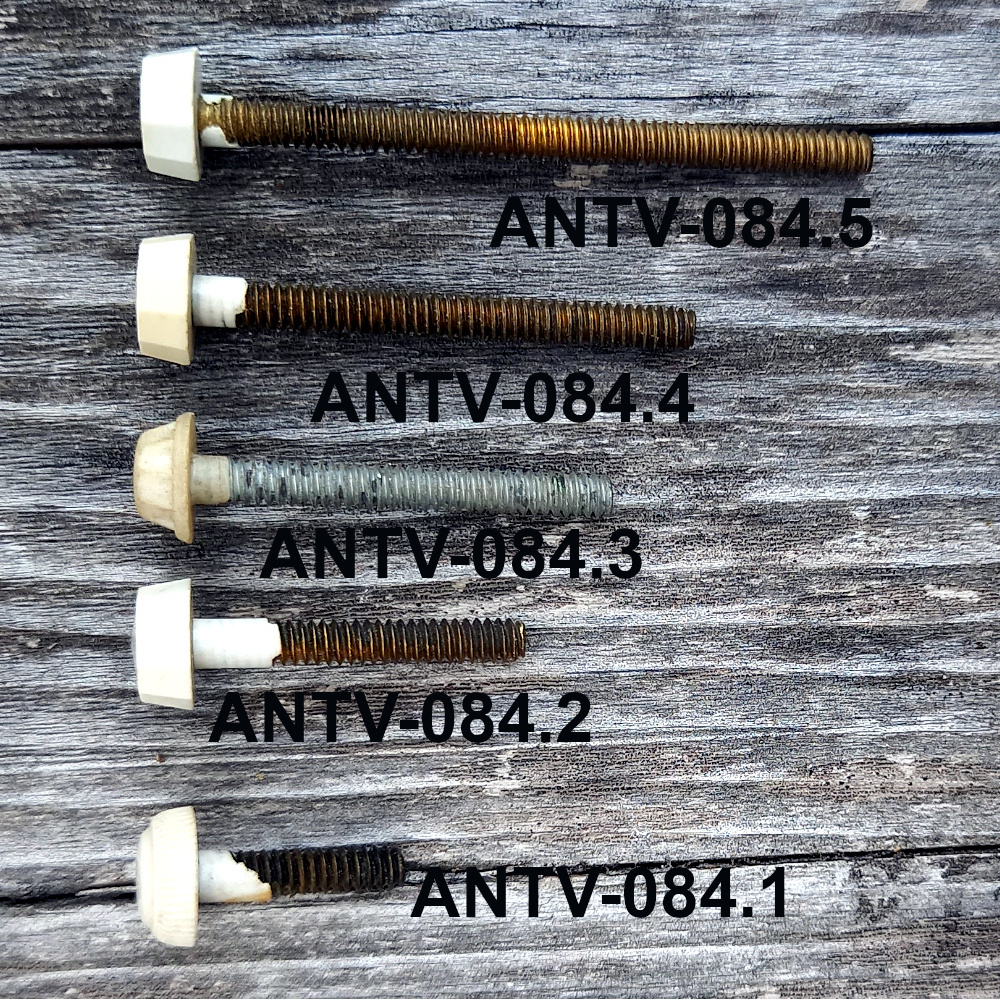 Bakelite-Topped Screw White L=25mm (ANTV-084.2) - Image 2