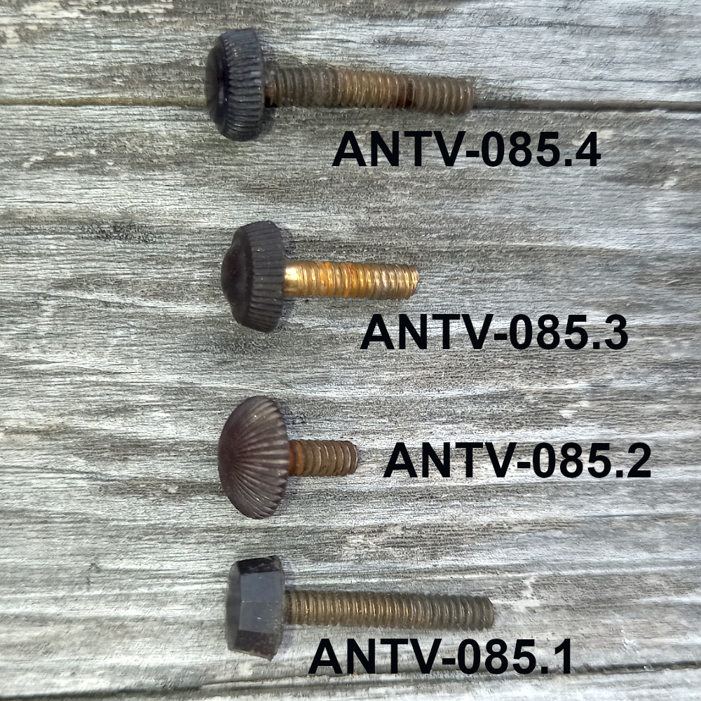 Bakelite-Topped Screw Brown L=10mm (ANTV-085.2) - Image 2