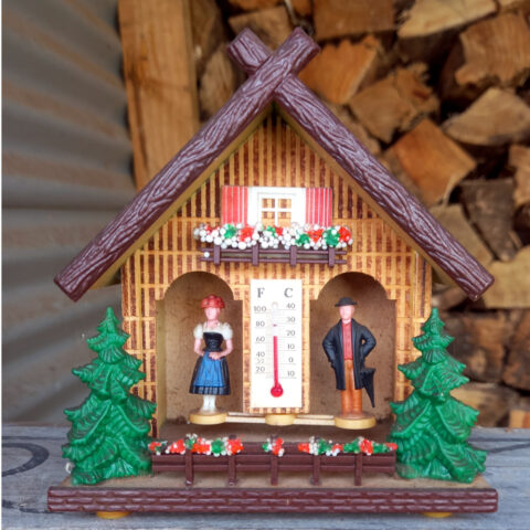 Vintage German Alpine Weather House by Bambi (SANT-012)