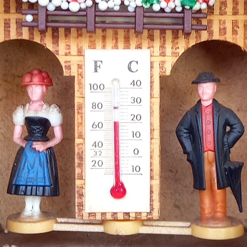 Vintage German Alpine Weather House by Bambi (SANT-012) - Image 2