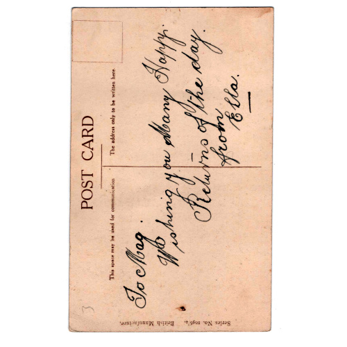 1910s Postcard of Woman Happy Returns of the Day (ANPC-006) - Image 2