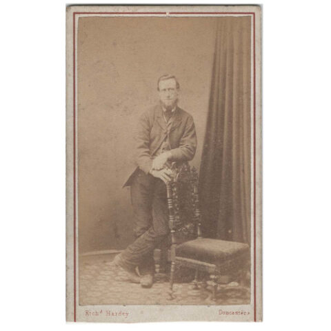 CdV of a Man by R Hardey Doncaster (ANPH-088)