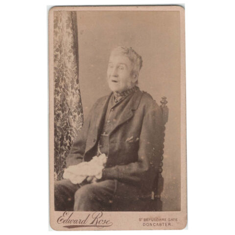 CdV of a Man Sitting by Edward Rose Doncaster (ANPH-091)