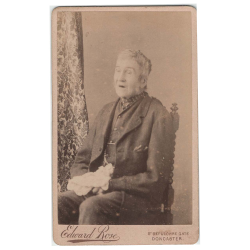 CdV of a Man Sitting by Edward Rose Doncaster (ANPH-091)