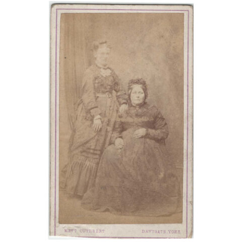 CdV of Two Women by Matt Cuthbert Davygate (ANPH-093)