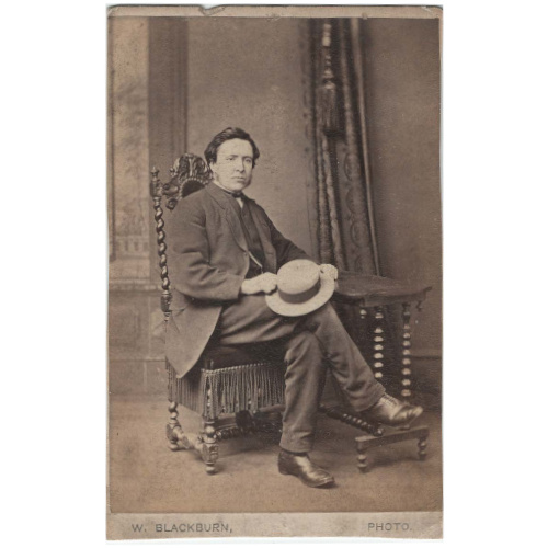 CdV of a Man by W Blackburn Sheffield (ANPH-095)