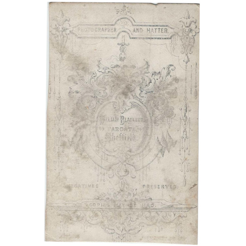 CdV of a Man by W Blackburn Sheffield (ANPH-095) - Image 2