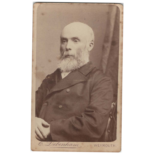 CdV of a Man by E Debenham & Co Weymouth (ANPH-098)