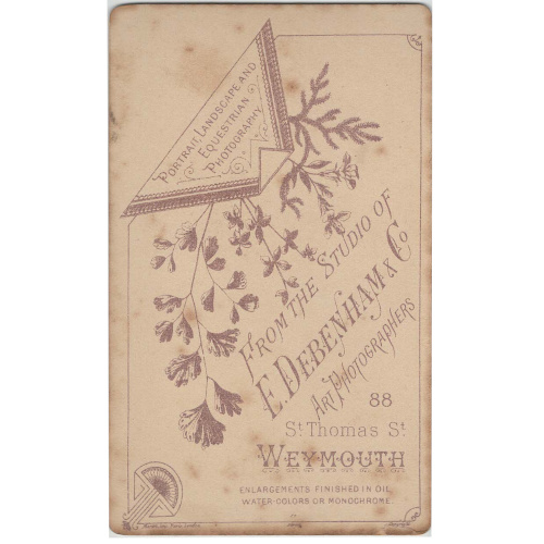 CdV of a Man by E Debenham & Co Weymouth (ANPH-098) - Image 2