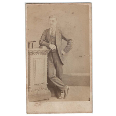 CdV of a Man by J Grey Stonehouse Devon (ANPH-112)