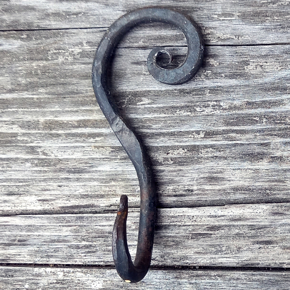 Forged Wrought Iron Hook (ANTM-023)