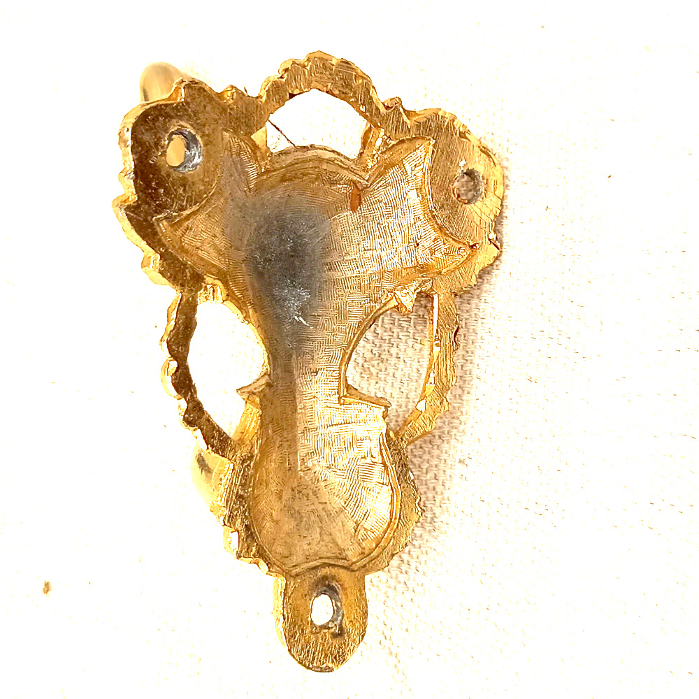 Decorative Coat Hook Brass Coated (ANTM-025) - Image 2