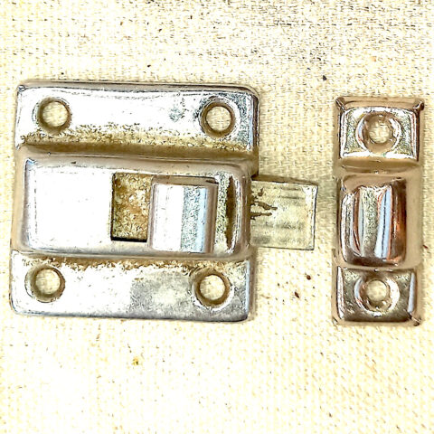 Vintage Cupboard Latch Chrome (ANTM-030)