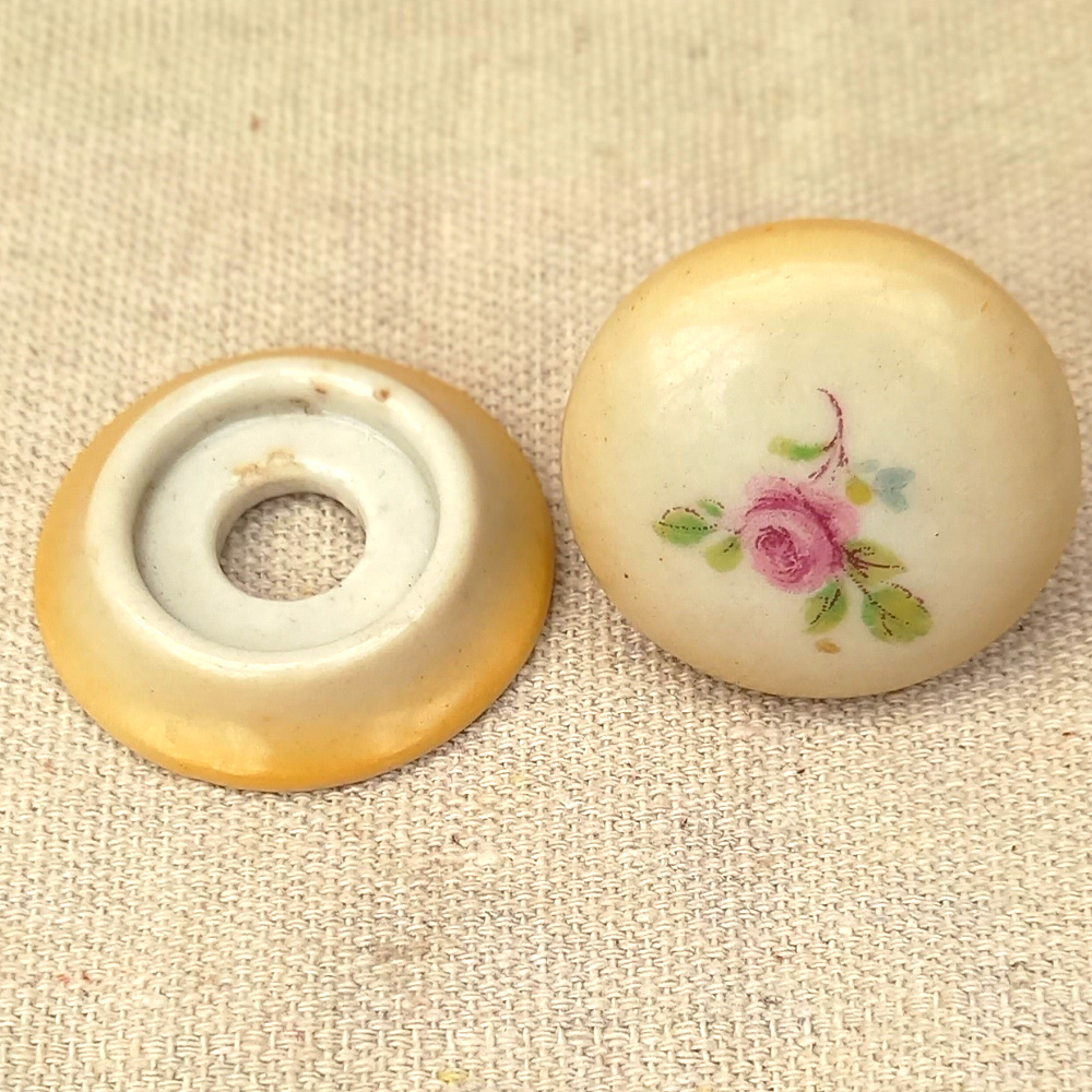 Vintage Ceramic Pull Handle D=36mm (ANTR-046) - Image 2