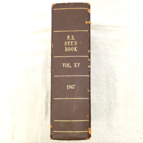 1947 NZ Stud Book Vol XV (BKM-021)