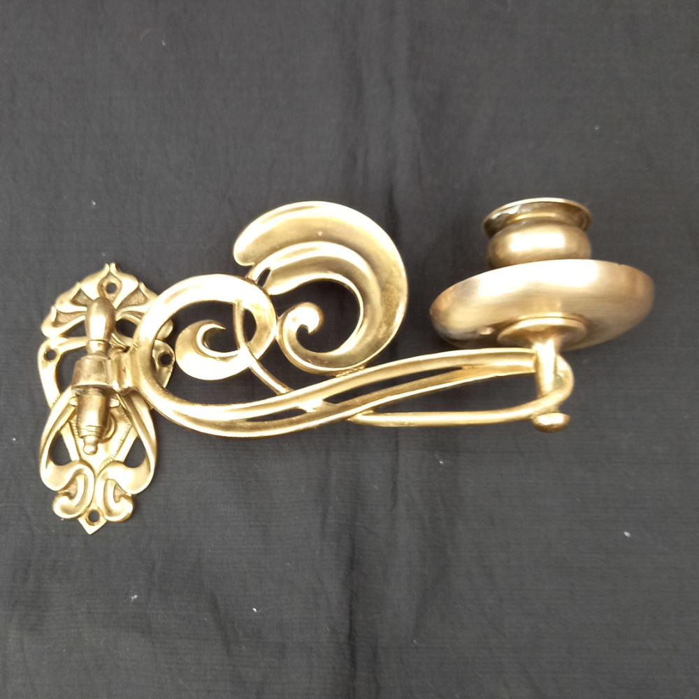 Single Antique Brass Piano Sconce (SANT-017) - Image 4