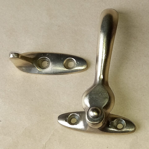 Window Wedge Fastener Solid Brass (WIND-001)