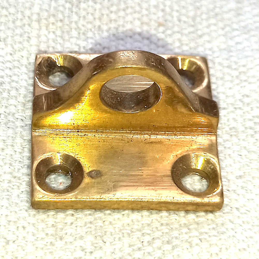 Cabin Hook Eye Solid Brass (WIND-016)