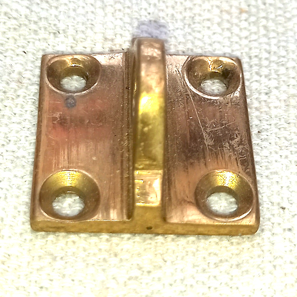 Cabin Hook Eye Solid Brass (WIND-016) - Image 3