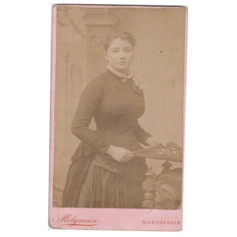 CdV of Young Woman by Molyneux Manchester (ANPH-109)