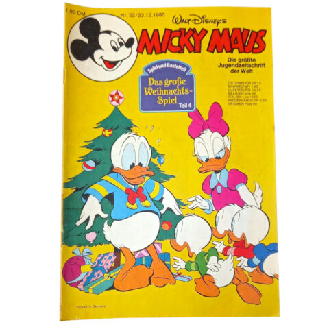 1980 Mickey Mouse No 52 by Walt Disney (BKCO-001)