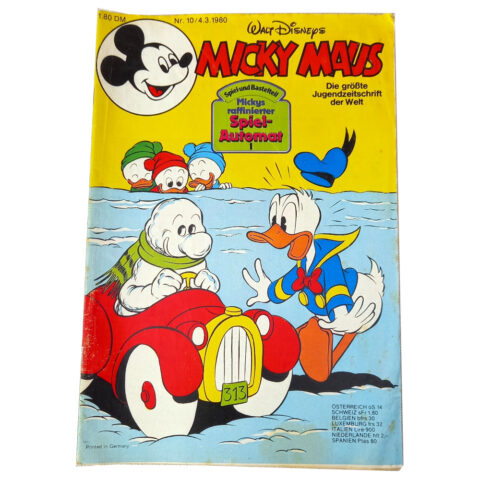 1980 Mickey Mouse No 10 by Walt Disney (BKCO-003)