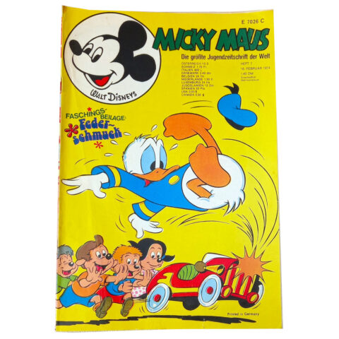 1974 Mickey Mouse No 7 by Walt Disney (BKCO-004)