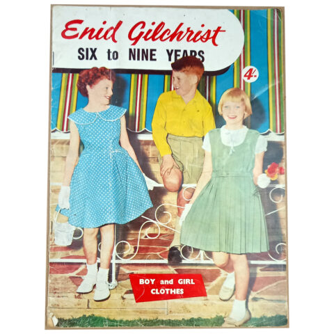 1960s Six to Nine Years Boy and Girl Clothes Enid Gilchrist (BKSP-003)