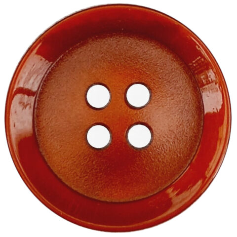 20mm Button Muted Red-Brown Marbled 1980s NOS (BUT-057S)