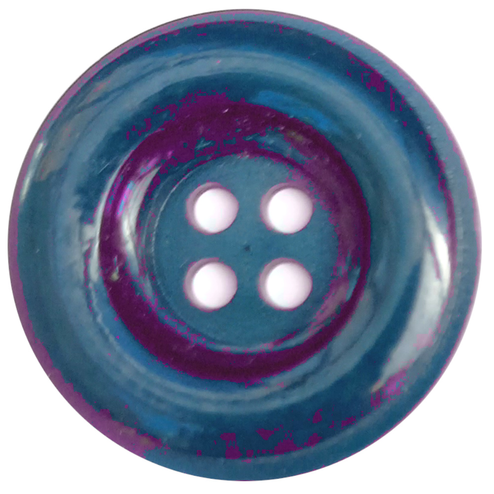 33mm Button Dark Green 1980s NOS (BUT-080)