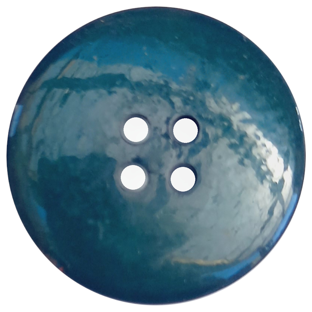 33mm Button Dark Green 1980s NOS (BUT-080) - Image 2