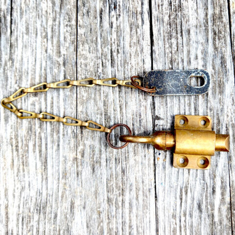 Pull Catch Brass with Chain (ANTM-041)